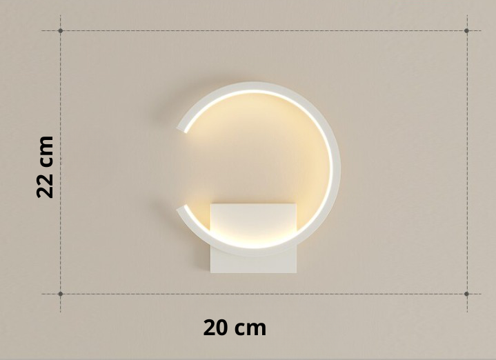 arandela - luminária de parede - luminária de cabeceira -tdt iluminação