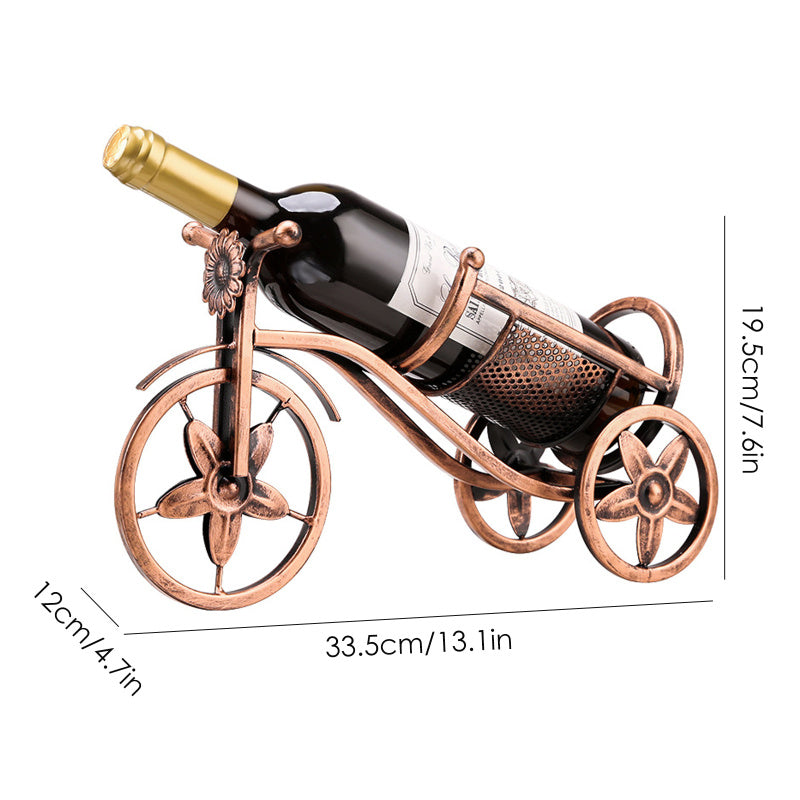 Suporte Criativo para vinhos Triciclo - CS1032 - Casa Cherie