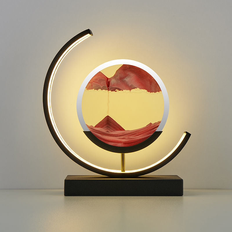 Luminária de mesa - luminária recarregável - decoração - tdt iluminação